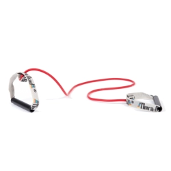 Tubing Theraband 1,4 m. Kolor: czerwony, Opór: średni